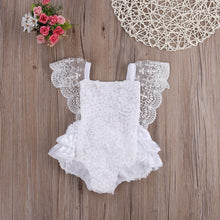 Load image into Gallery viewer, Lace Floral Romper
