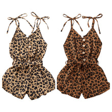 Load image into Gallery viewer, Leopard Summer Romper
