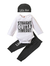 Load image into Gallery viewer, Little Man.. Straight Outta Timeout
