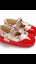 Load image into Gallery viewer, Stud Crib Shoe
